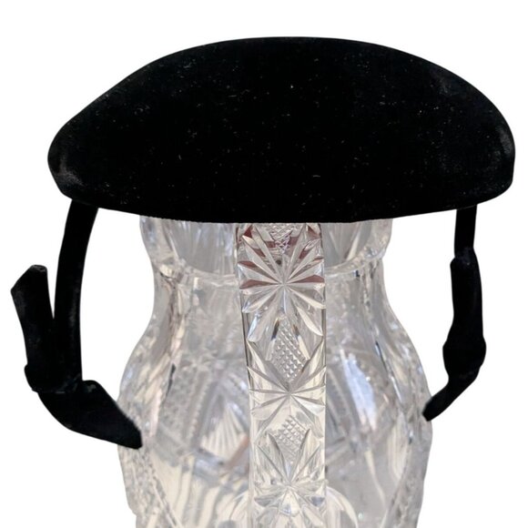 Vintage Black Velvet Hat With Bows Betmar For Frederick & Nelson Seattle - Picture 2 of 11